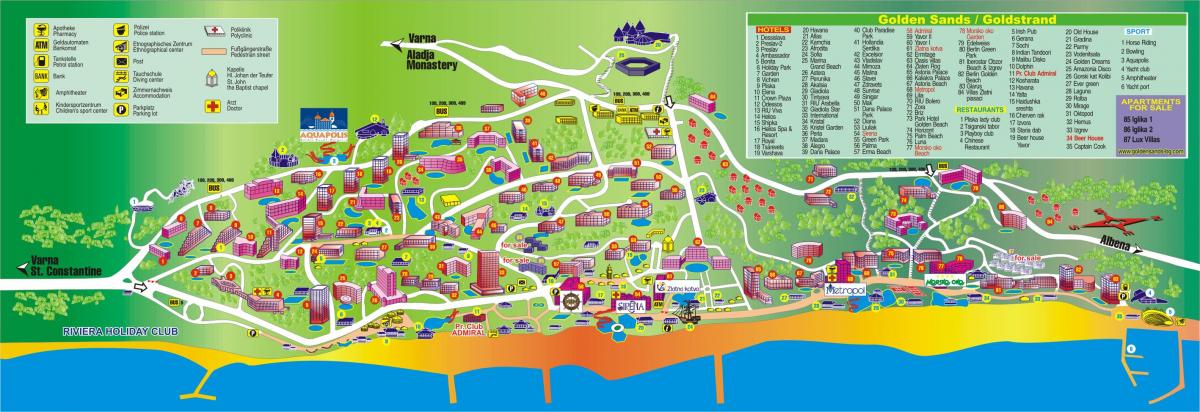 golden beach Bulgaria peta