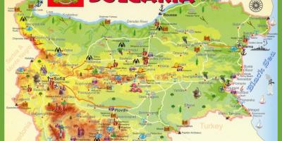 Bulgaria bersiar-siar peta