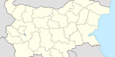 Peta Bulgaria peta vektor